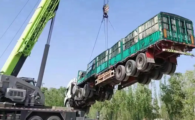 广宁道路脱困救援案例